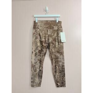 Lululemon Align HR Pant 25" Shine in Diamond Dye Size 12 NWT